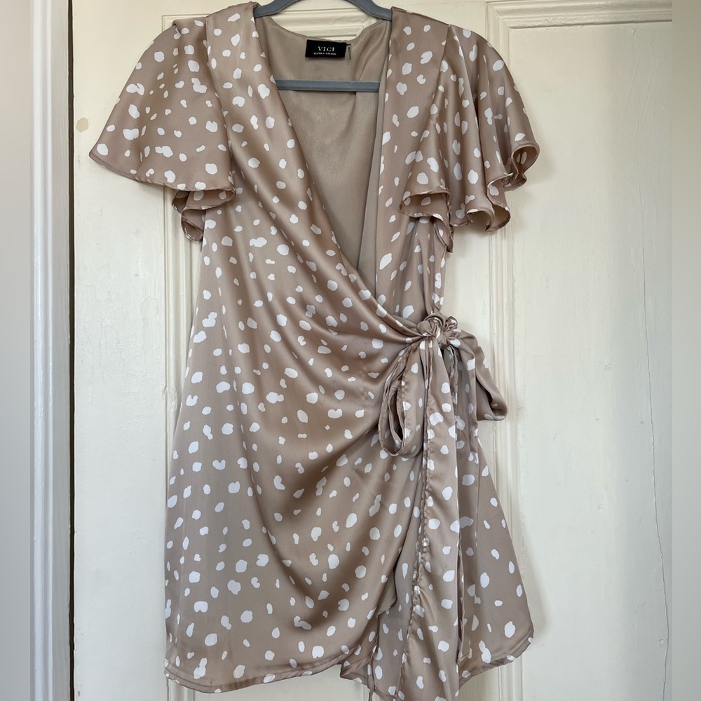 Vici wrap dress